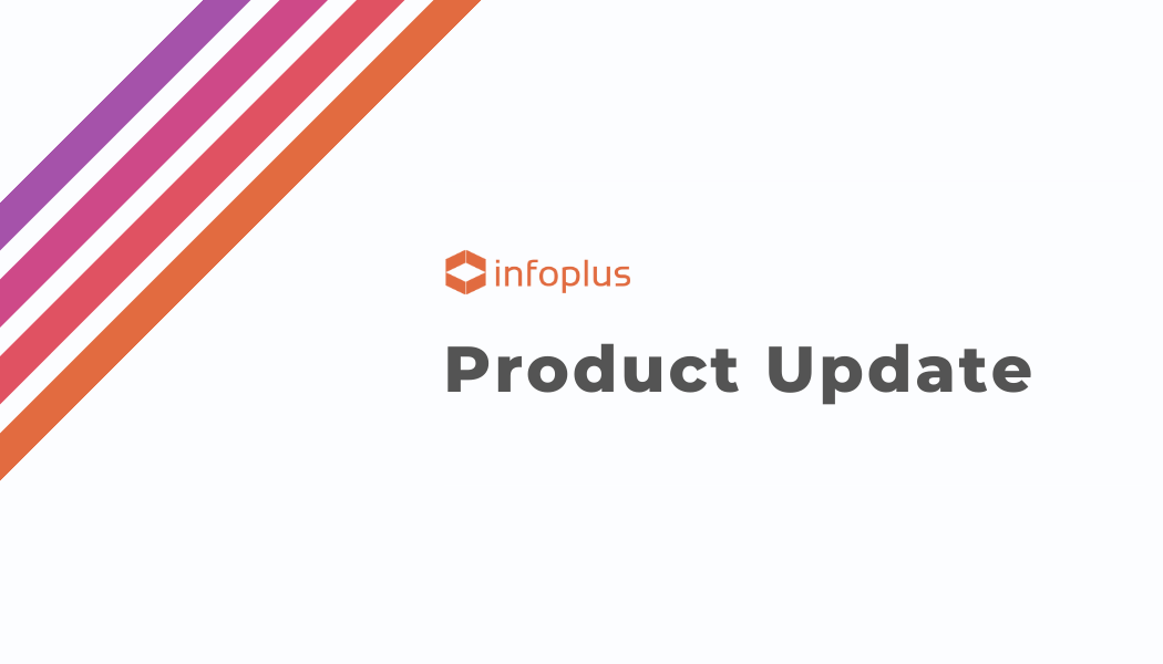 infoplus product update 