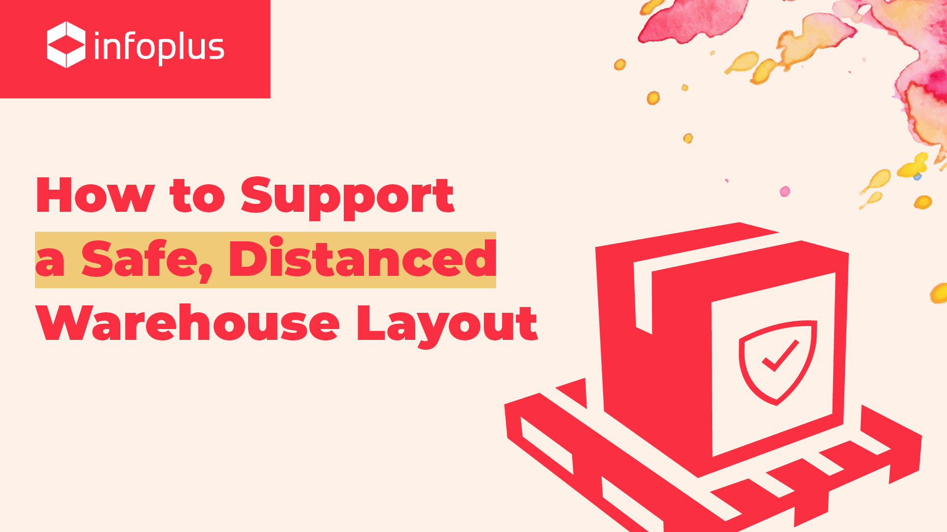 safe distanced warehouse layout