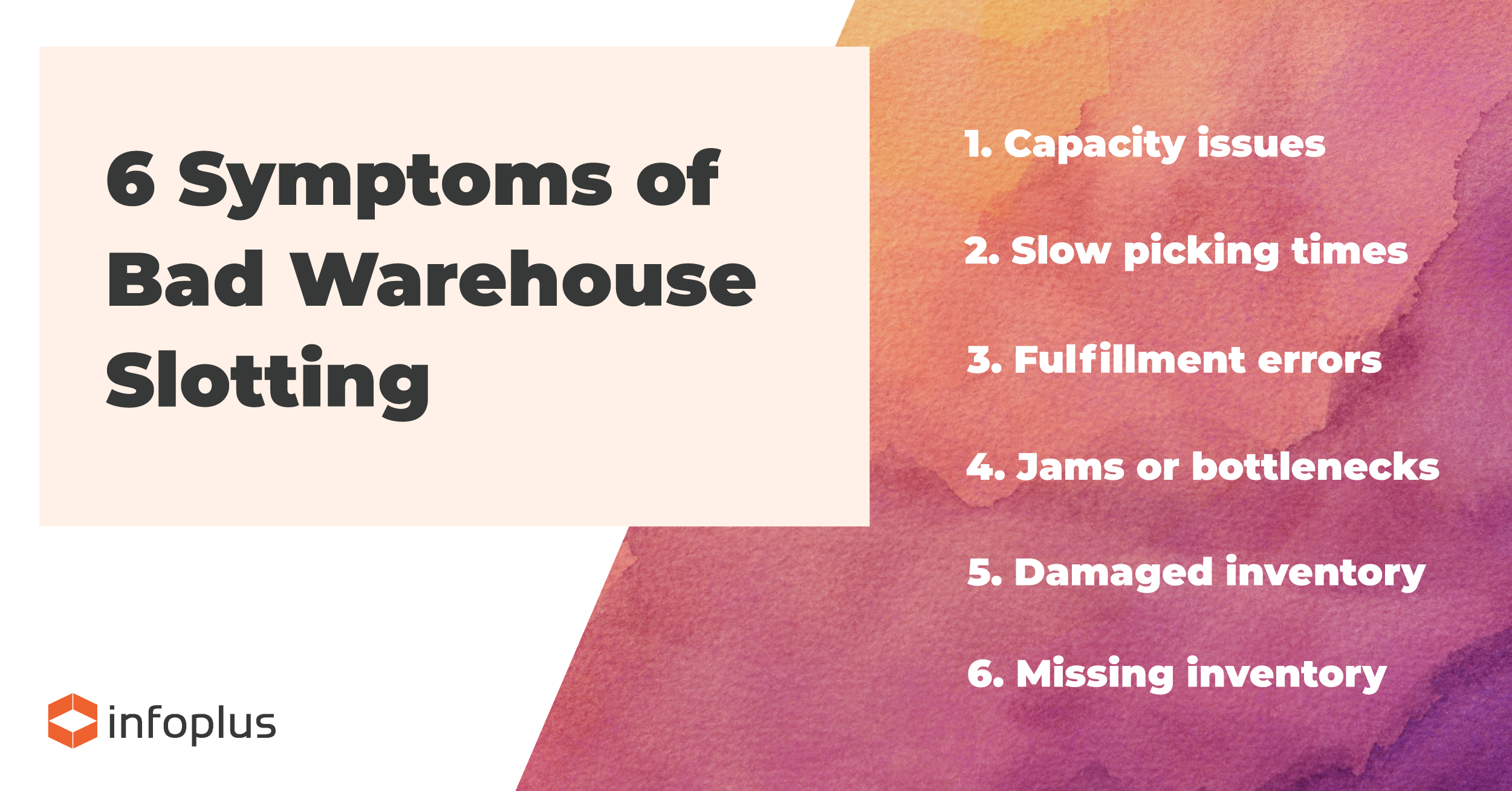 bad warehouse slotting